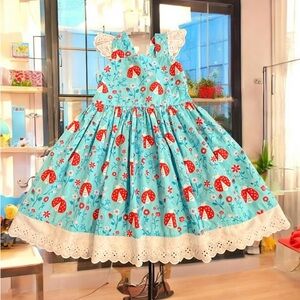 Eleanor Rose Ladybug Margaret Dress Size 7/8
